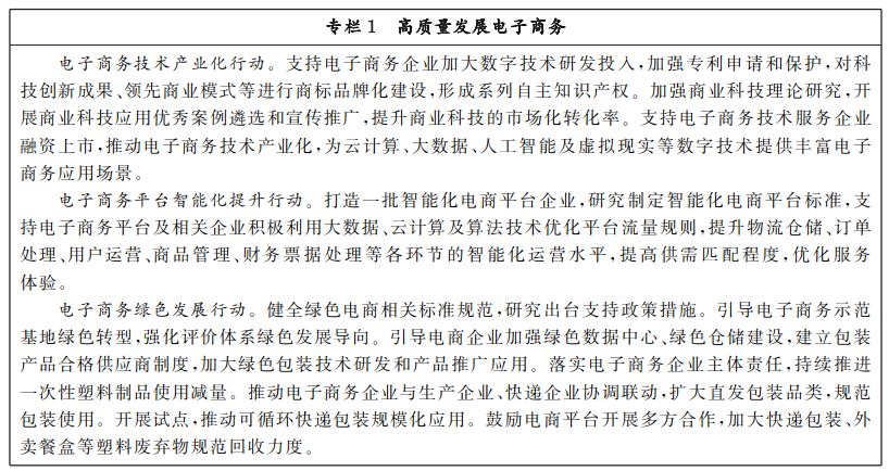 赢博体育商务部 主旨网信办 开展改动委闭于印发《“十四五”电子商务开展筹划》的闭照(图3)