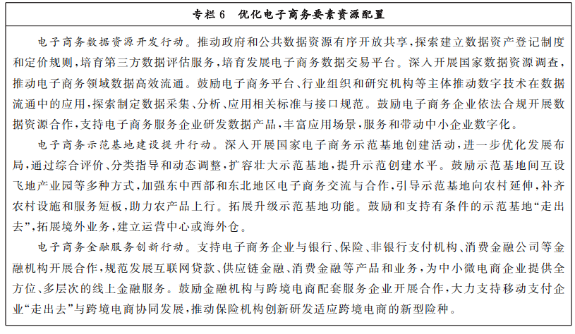 赢博体育商务部 主旨网信办 开展改动委闭于印发《“十四五”电子商务开展筹划》的闭照(图8)